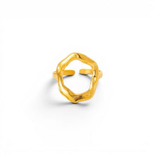 Hollow Adjustable Ring Rings