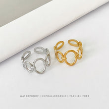 Hollow Adjustable Ring Rings
