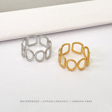 Hollow Adjustable Ring Rings