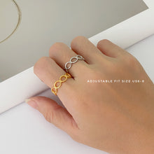 Hollow Adjustable Ring Rings