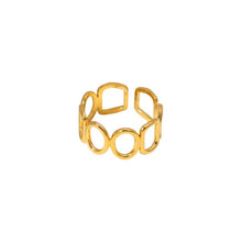 Hollow Adjustable Ring Rings