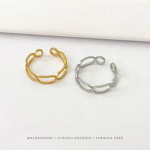Hollow Adjustable Ring Rings