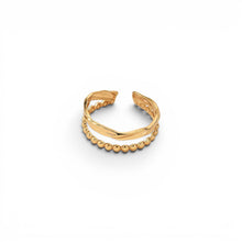 Hollow Line Adjustable Ring Rings