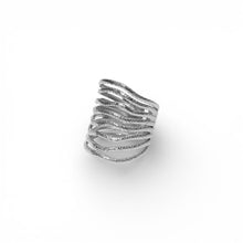 Hollow Line Adjustable Ring Rings