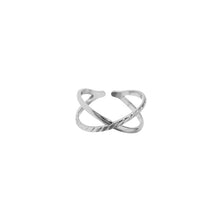 Hollow Line Adjustable Ring Rings