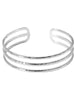 Hollow Line Open Bangle Bracelet