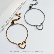 Hollow Love Slider Bracelet Bracelet