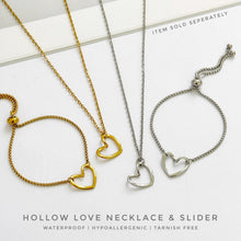Hollow Love Slider Bracelet Bracelet