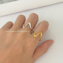 Hollow Shape Adjustable Ring Rings
