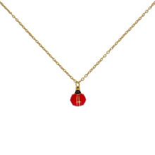 Ladybird Necklace or Slider Bracelet Jewelry Sets