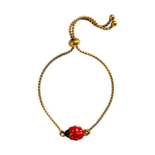 Ladybird Necklace or Slider Bracelet Jewelry Sets