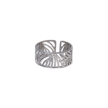 Leaf Adjustable Ring Rings