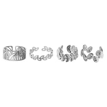 Leaf Adjustable Ring Rings