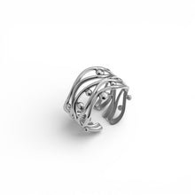 Leaf Adjustable Ring Rings