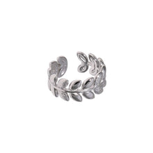 Leaf Adjustable Ring Rings