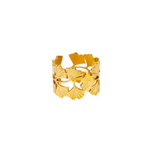 Leaf Adjustable Ring Rings