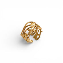 Leaf Adjustable Ring Rings