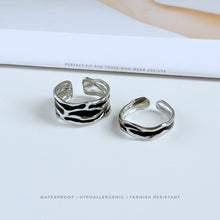 Marble Wave Ring Ring