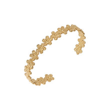 Mini Daisy Open Bangle Bracelets