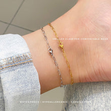 Mini Paperclip Chain Anklet Anklets