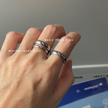 Minimal Band Ring Rings