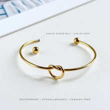 Minimal Knot Bangle Bracelets