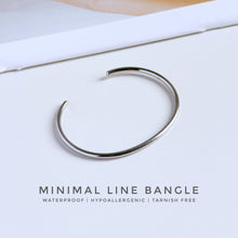 Minimal Line Bangle Bracelets