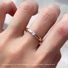 Minimal Zirconia Band Ring Rings