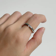 Minimal Zirconia Band Ring Rings