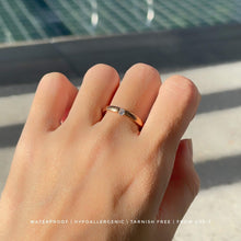 Minimal Zirconia Band Ring Rings