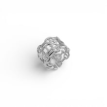 Monogram Link Adjustable Ring Rings