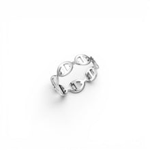 Monogram Link Ring