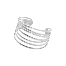 Multiple Line Cuff Bangle Bracelets