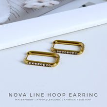 Nova Line Hoop Earring Earrings