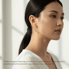 Nova Line Hoop Earring Earrings