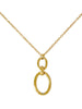 Oval Pendant Necklace Necklace