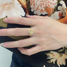 Roman Numeral Pave Band Ring Rings