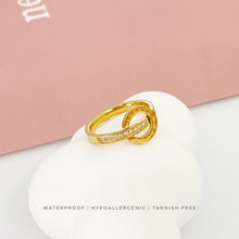 Roman Numeral Pave Band Ring Rings