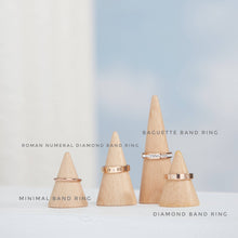 Roman Numerals Diamond Ring Rings