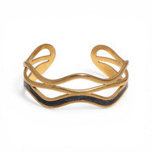 Serene Open Bangle Bracelet
