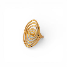 Swirl Adjustable Ring Rings