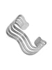 Wavy Line Open Bangle Bracelets