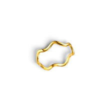 Wavy Ring Rings