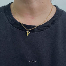 Alphabet Necklace Gold Necklaces