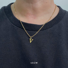 Alphabet Necklace Gold Necklaces