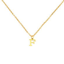 Alphabet Necklace Gold Necklaces