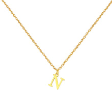 Alphabet Necklace Gold Necklaces
