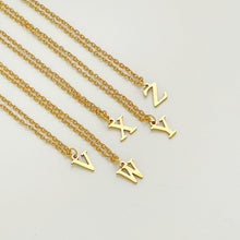 Alphabet Necklace Gold Necklaces