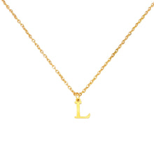 Alphabet Necklace Gold Necklaces