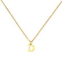 Alphabet Necklace Gold Necklaces
